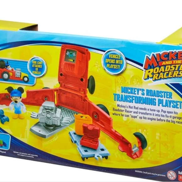 Fischer Price Disney Jr Mickey and the Roadster Racers transforming playset - Picture 14 of 15